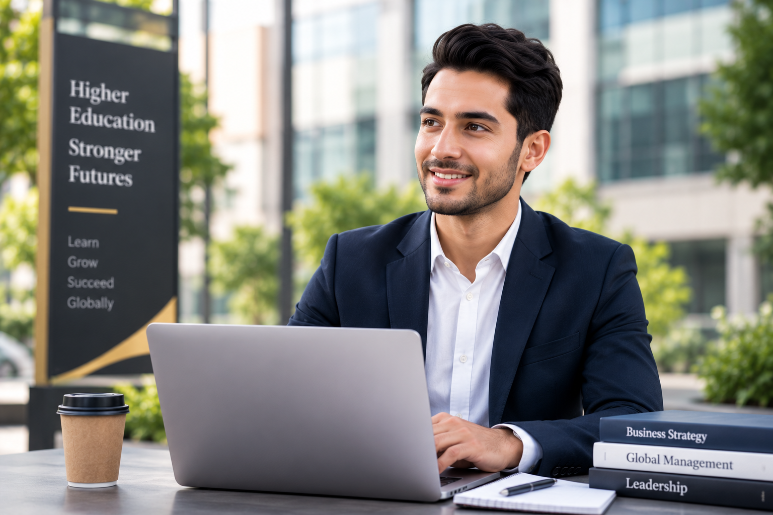 Professional progressing to master's degree