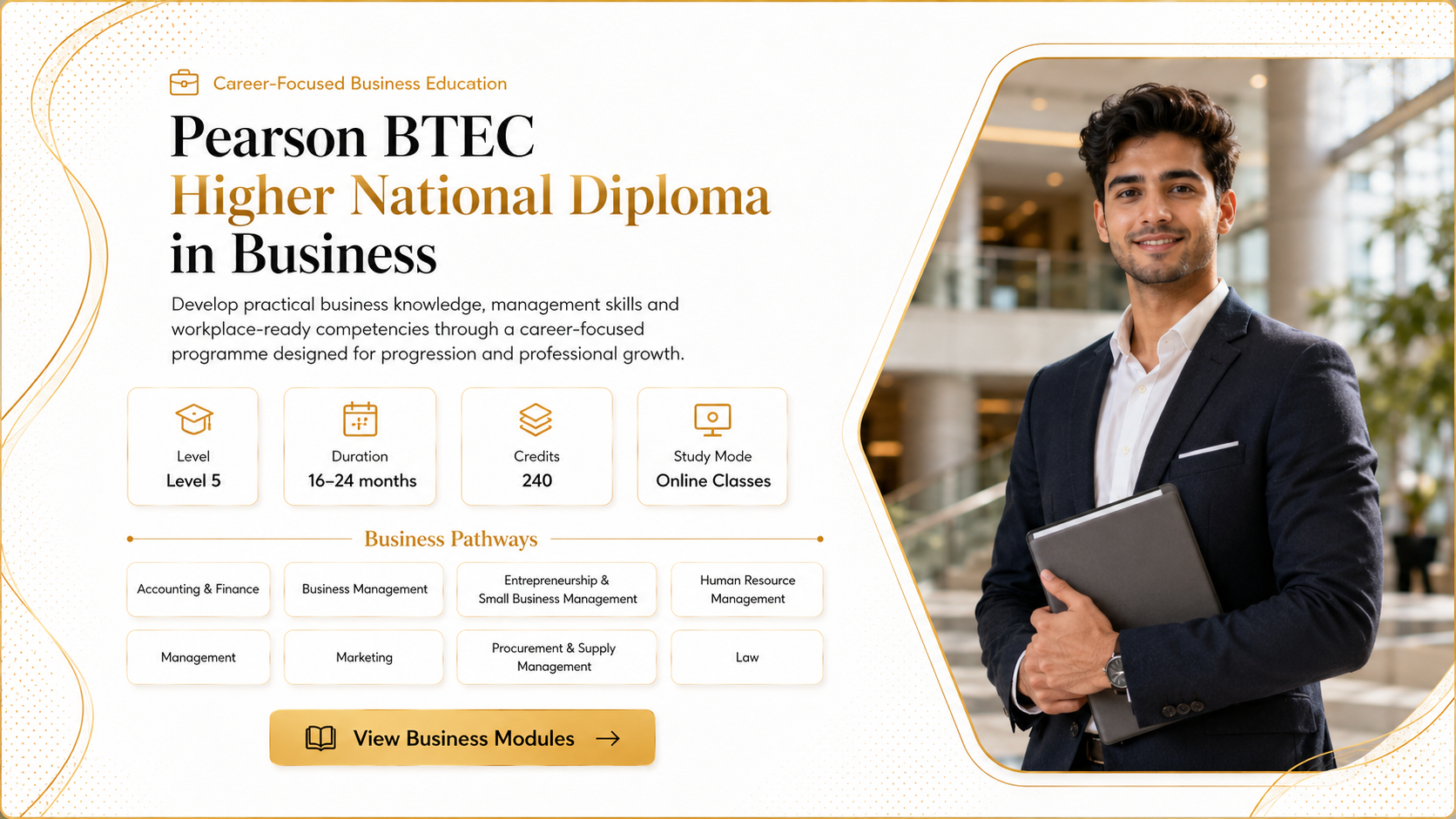 Pearson BTEC Higher National Diploma in Business