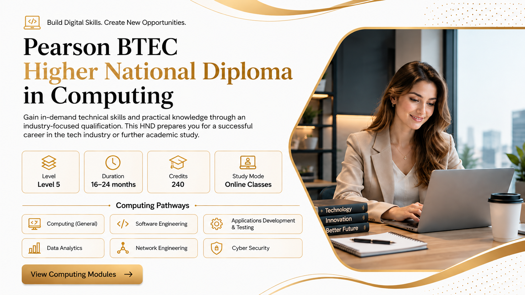 Pearson BTEC Higher National Diploma in Computing